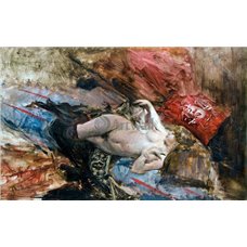 Картина на холсте по фото Модульные картины Печать портретов на холсте Обнаженная