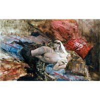 Портреты картины репродукции на заказ - Обнаженная