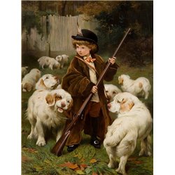 Новый сторож - Модульная картины, Репродукции, Декоративные панно, Декор стен