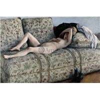 Обнаженная на диване
