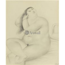 Картина на холсте по фото Модульные картины Печать портретов на холсте Обнаженная, расчесывающая волосы