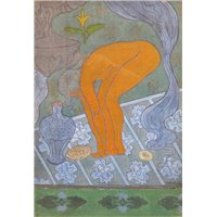 Обнаженная и лотос