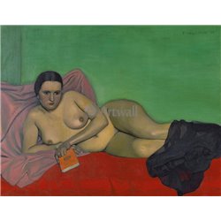 Обнаженная с книгой - Модульная картины, Репродукции, Декоративные панно, Декор стен