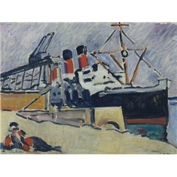 Океанский лайнер - Модульная картины, Репродукции, Декоративные панно, Декор стен