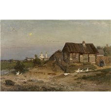 Картина на холсте по фото Модульные картины Печать портретов на холсте Окраина города Юрьева