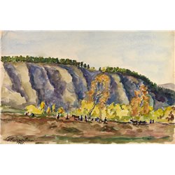 Около Красноярска - Модульная картины, Репродукции, Декоративные панно, Декор стен