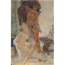 Картина на холсте по фото Модульные картины Печать портретов на холсте Пара в старинной обстановке