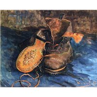Портреты картины репродукции на заказ - Пара ботинок, 1887
