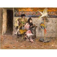 Пара в испанской одежде