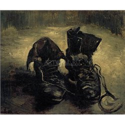 Пара ботинок, 1886 - Модульная картины, Репродукции, Декоративные панно, Декор стен