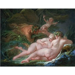 Пан и Сиринкс - Модульная картины, Репродукции, Декоративные панно, Декор стен
