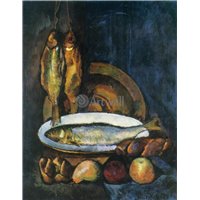 Натюрморт с рыбами