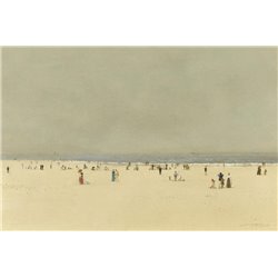 Песок, море и небо, летняя фантазия - Модульная картины, Репродукции, Декоративные панно, Декор стен
