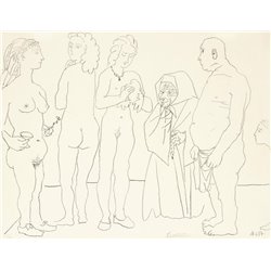 Персонажи и голубь - Модульная картины, Репродукции, Декоративные панно, Декор стен