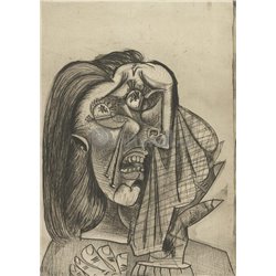 Плачущая женщина - Модульная картины, Репродукции, Декоративные панно, Декор стен