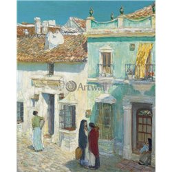 Пласа де ла Мерсед, Ронда - Модульная картины, Репродукции, Декоративные панно, Декор стен