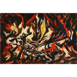 Пламя - Модульная картины, Репродукции, Декоративные панно, Декор стен