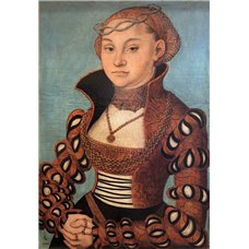 Картина на холсте по фото Модульные картины Печать портретов на холсте Портрет благородной дамы из Саксонии