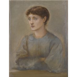 Портрет Маргарет, дочери художника - Модульная картины, Репродукции, Декоративные панно, Декор стен