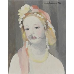 Портрет неизвестной - Модульная картины, Репродукции, Декоративные панно, Декор стен