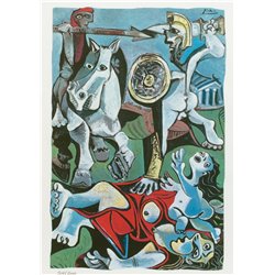 Похищение сабинянок - Модульная картины, Репродукции, Декоративные панно, Декор стен