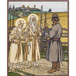 Пророк Илья и св. Николай - Модульная картины, Репродукции, Декоративные панно, Декор стен