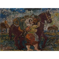 Прощание с казаком - Модульная картины, Репродукции, Декоративные панно, Декор стен