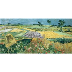 Пшеничное поле - Модульная картины, Репродукции, Декоративные панно, Декор стен