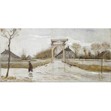 Картина на холсте по фото Модульные картины Печать портретов на холсте Разводной мост в Нью-Амстердаме