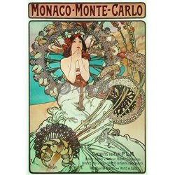 Реклама туристического агентства - Monaco Monte-Carlo - Модульная картины, Репродукции, Декоративные панно, Декор стен