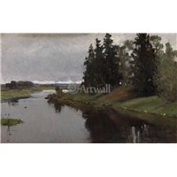 Речной пейзаж