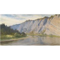 Речной пейзаж
