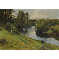 Речной пейзаж
