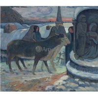 Портреты картины репродукции на заказ - Рождественская ночь