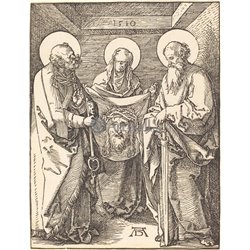 Св Вероника, св Петр и св Павел - Модульная картины, Репродукции, Декоративные панно, Декор стен