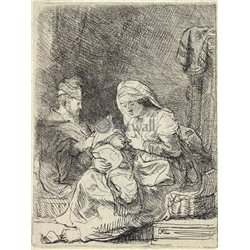 Святое семейство - Модульная картины, Репродукции, Декоративные панно, Декор стен