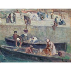 Сена, прачки - Модульная картины, Репродукции, Декоративные панно, Декор стен