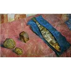 Картина на холсте по фото Модульные картины Печать портретов на холсте Селедка
