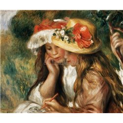 Рисующие девочки - Модульная картины, Репродукции, Декоративные панно, Декор стен