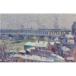 Сена - Модульная картины, Репродукции, Декоративные панно, Декор стен