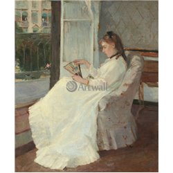 Сестра художницы у окна - Модульная картины, Репродукции, Декоративные панно, Декор стен