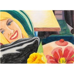 Рисунок для спальни - Модульная картины, Репродукции, Декоративные панно, Декор стен