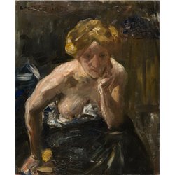 Сидящая обнаженная - Модульная картины, Репродукции, Декоративные панно, Декор стен