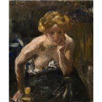 Портреты картины репродукции на заказ - Сидящая обнаженная