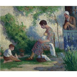 Рольбуаз, мадам, Жан и Мадлен - Модульная картины, Репродукции, Декоративные панно, Декор стен
