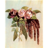 Розы и сережки