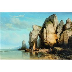 Скалы Фламбору, Йоркшир - Модульная картины, Репродукции, Декоративные панно, Декор стен