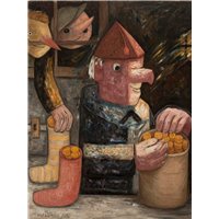 Портреты картины репродукции на заказ - Скупец