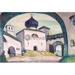Старый Псков - Модульная картины, Репродукции, Декоративные панно, Декор стен