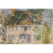 Картина на холсте по фото Модульные картины Печать портретов на холсте Старый дом